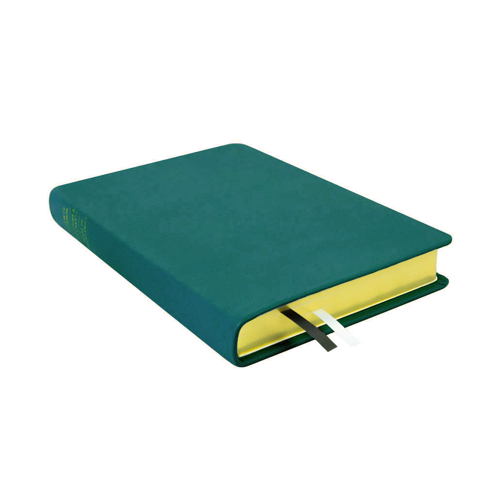 Jade Green Large LDS Triple | Leather Triple, Custom Name, Ribbon